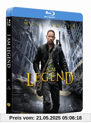 I Am Legend (exklusiv bei Amazon im hochwertigen Steelbook und alternativem Ende) [Blu-ray] von Francis Lawrence