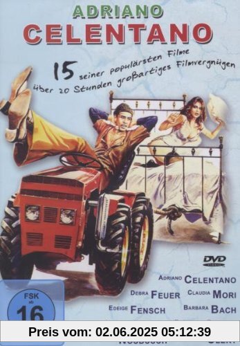 Adriano Celentano Box - 15 seiner populärsten Filme (7 DVDs) von Franco Castellano