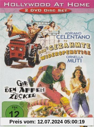 Celentano : Der gezähmte Widerspenstige / Gib dem Affen Zucker - 2 DVD Set von Franco Castellano