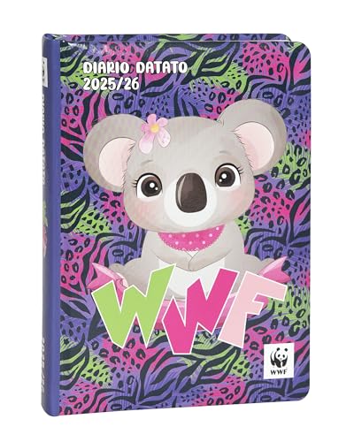 WWF Schülerkalender 2025-2026, offizielles WWF, Tagebuch, 12 Monate, ideal für Grund- oder Mittelschule, mit festem Einband mit Leopardenfoto und 352 farbigen Seiten, 13 x 17,8 cm WWF Schülerkalender 2025-2026, offizielles WWF, Tagebuch, 12 Monate, ideal für Grund- oder Mittelschule, mit festem Einband mit Leopardenfoto und 352 farbigen Seiten, 13 x 17,8 cm von Franco Cosimo Panini