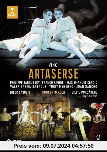 Philippe Jaroussky - Artaserse [2 DVDs] von Franco Fagioli