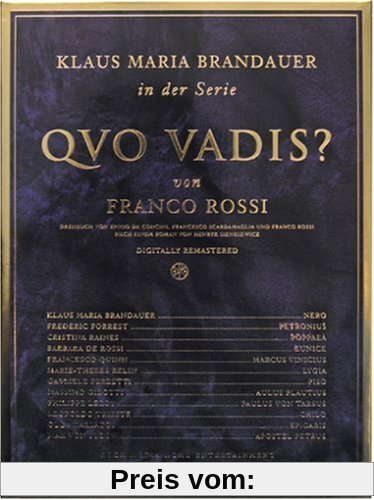 Quo Vadis [3 DVDs] von Franco Rossi