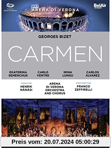 Bizet: Carmen (Semenchuk/Alvarez) - High Definition recording June 2014, Verona Arena [DVD] von Franco Zeffirelli