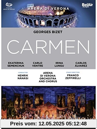 Bizet: Carmen (Semenchuk/Alvarez) - High Definition recording June 2014, Verona Arena [DVD] von Franco Zeffirelli