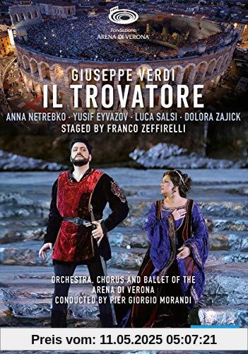 Verdi: Il Trovatore [Anna Netrebko; Yusif Eyvazov; Arena di Verona, Italy, June 2019] [2 DVDs] von Franco Zeffirelli