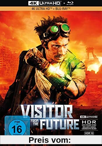 Visitor from the Future - 2-Disc Limited Collector's Edition im Mediabook (UHD-Blu-ray + Blu-ray) von François Descraques