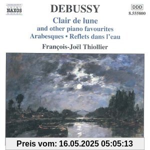 DEBUSSY: Clair de Lune/Arabesques/+ DEBUSSY: Clair de Lune/Arabesques/+ von Francois-Joel Thiollier