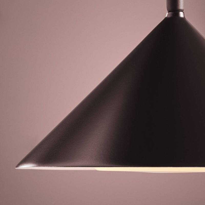 FRANDSEN LED-Stehlampe Grasp, dunkelrot, Höhe 72 cm, Metall von Frandsen