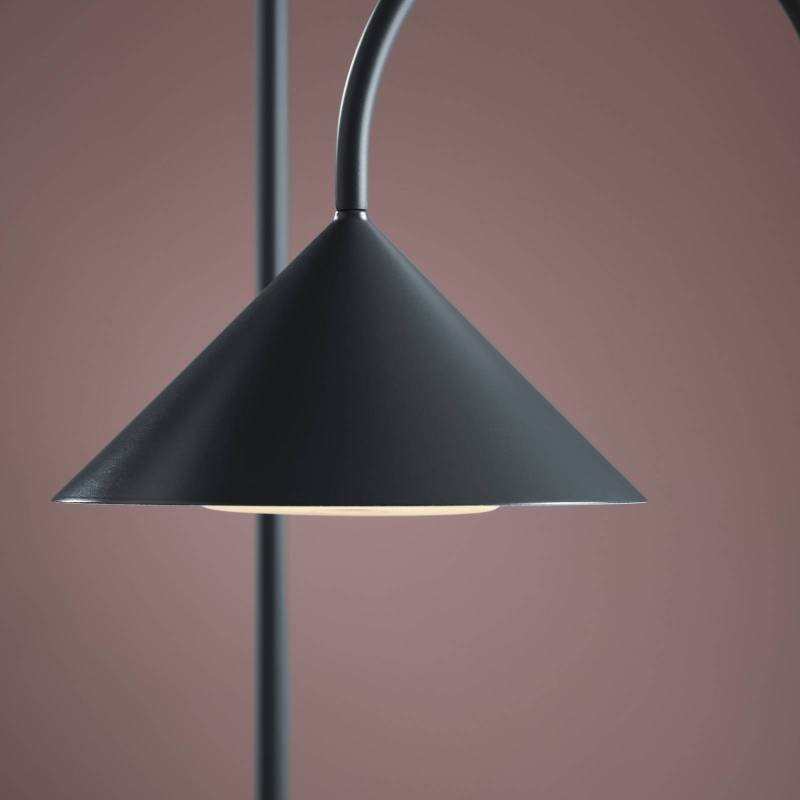 FRANDSEN LED-Stehlampe Grasp, petrol, Höhe 72 cm, Metall von Frandsen
