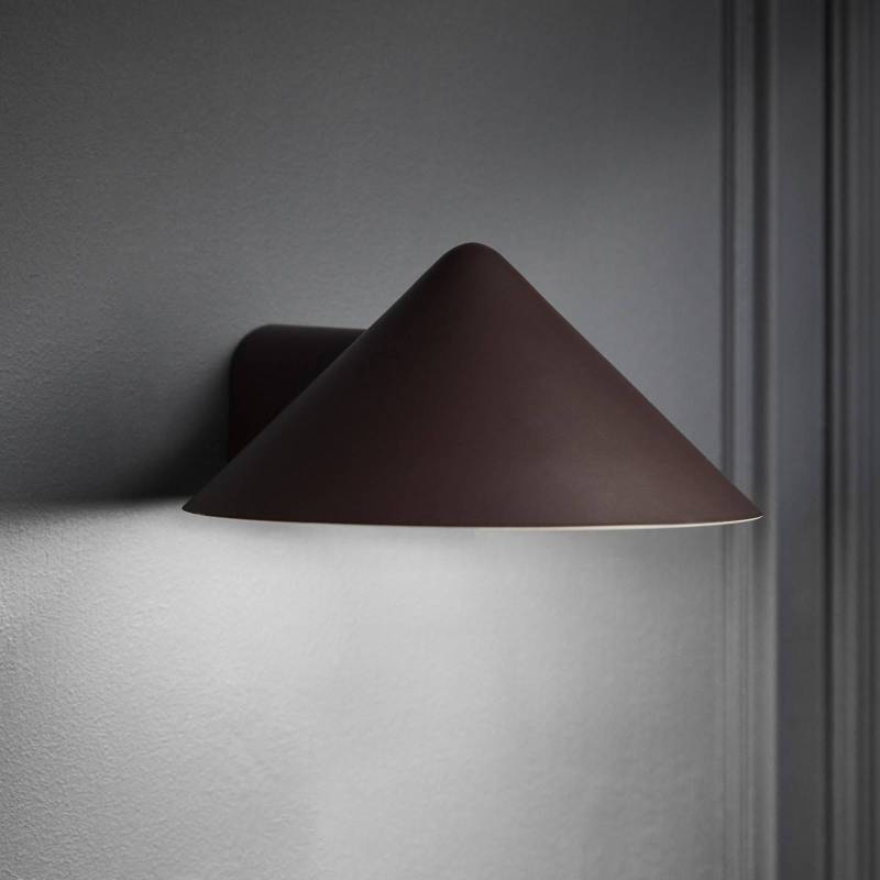 FRANDSEN LED-Wandlampe Grasp, dunkelrot, Breite 15 cm von Frandsen