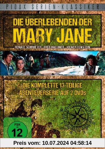 Die Überlebenden der Mary Jane - Die komplette 13-teilige Abenteuerserie (Pidax Serien-Klassiker) [2 DVDs] von Frank Arnold