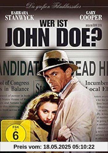 Wer ist John Doe? Wer ist John Doe? von Frank Capra
