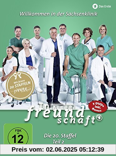 In aller Freundschaft - Die 20. Staffel, Teil 2 [5 DVDs] von Frank Gotthardy