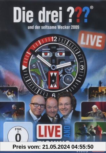 Die drei ??? und der seltsame Wecker 2009 - Live [2 DVDs] von Frank Henze