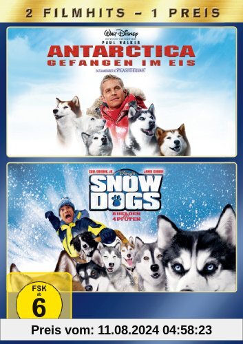 Antarctica - Gefangen im Eis / Snow Dogs - 8 Helden auf 4 Pfoten [2 DVDs] von Frank Marshall