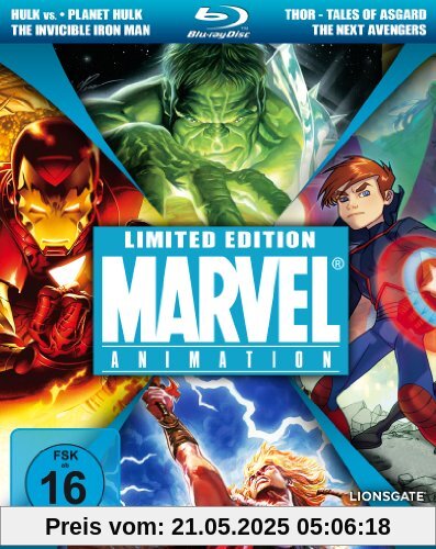 Marvel Animation (Hulk vs.Thor & Wolverine, The Invincible Iron Man, The Next Avengers, Planet Hulk & Thor - Tales of Asgard) [Blu-ray] [Limited Collector's Edition] [Limited Edition] von Frank Paur