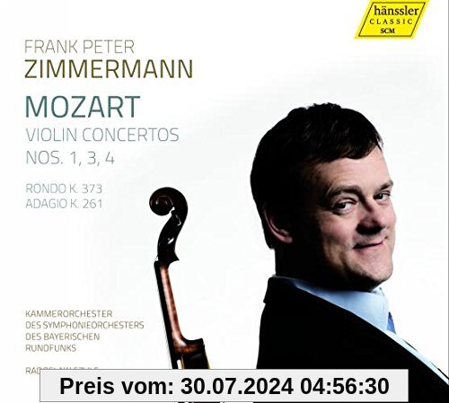 Violinkonzerte 1,3+4 von Frank Peter Zimmermann