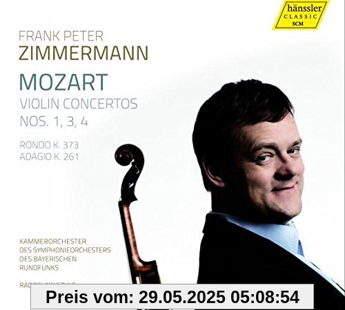 Violinkonzerte 1,3+4 von Frank Peter Zimmermann