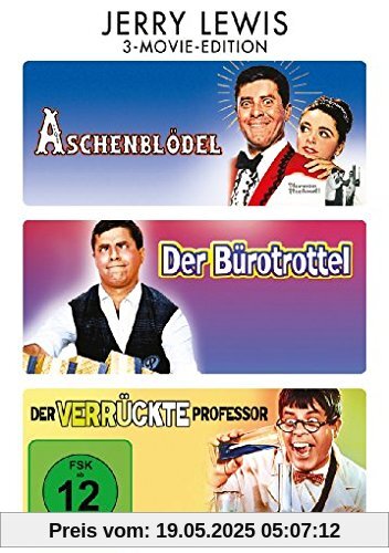 Aschenblödel / Der Bürotrottel / Der verrückte Professor [3 DVDs] von Frank Tashlin