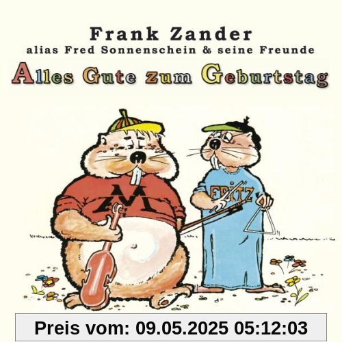 Alles Gute Zum Geburtstag von Frank Zander Alias Fred Sonnenschein & Seine Freun