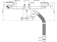 Franke Ablaufgarnitur 1.1/2 &amp  2 Becken mit Lift-up Ventil von Franke