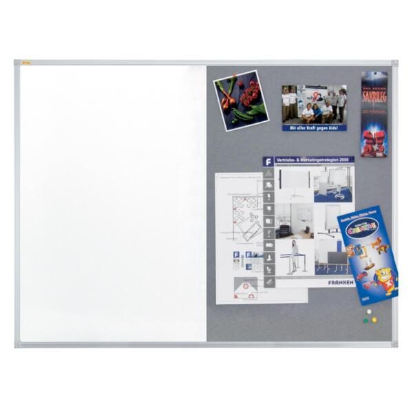 FRANKEN Whiteboard-Pinnwand X-tra!Line 90,0 x 60,0 cm grau/weiß FRANKEN Whiteboard-Pinnwand X-tra!Line 90,0 x 60,0 cm grau/weiß von Franken