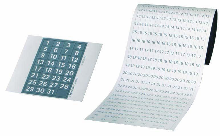 FRANKEN Magnetbänder 12,7 x 42,0 cm weiß von Franken