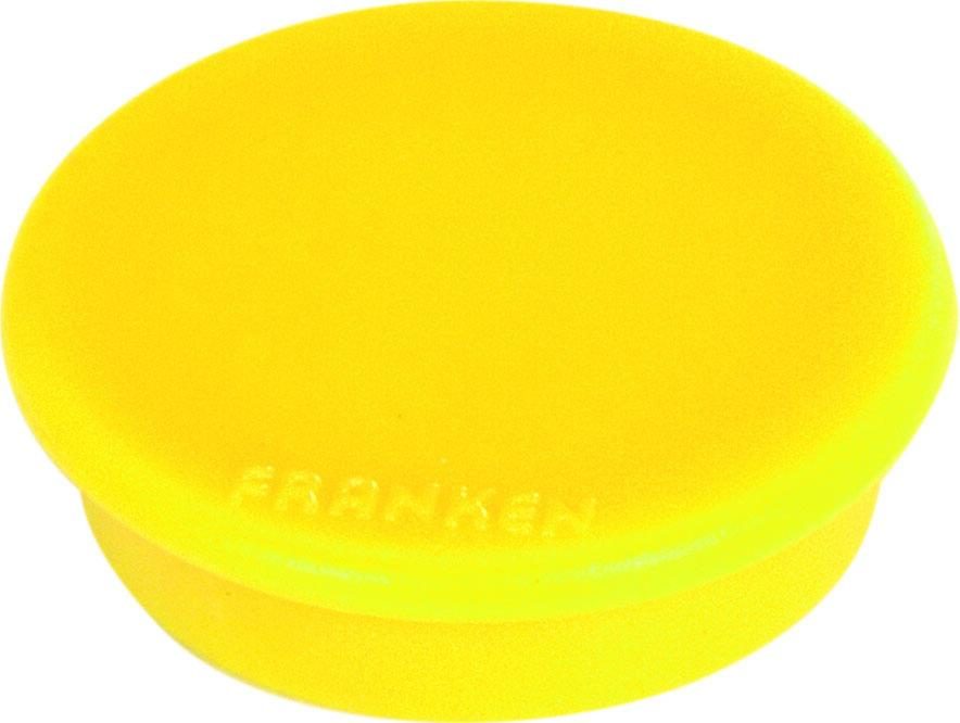 FRANKEN Magnet Ø 3,2 x 0,7 gelb von Franken