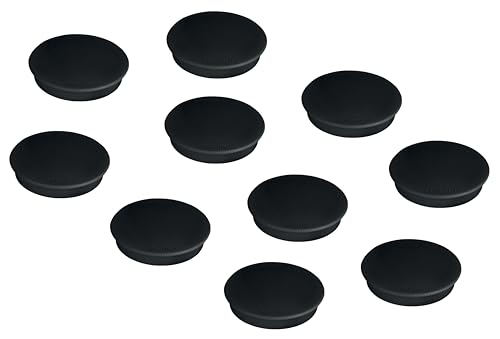 FRANKEN Magnete Rund, 10 Stück, Hochwertige Haftmagnete für Büro, Haushalt, Werkstatt, ideal für Whiteboards, Kühlschrank, Plantafeln oder Schaukästen, 32 mm, Schwarz, HM30 10 FRANKEN Magnete Rund, 10 Stück, Hochwertige Haftmagnete für Büro, Haushalt, Werkstatt, ideal für Whiteboards, Kühlschrank, Plantafeln oder Schaukästen, 32 mm, Schwarz, HM30 10 von Franken