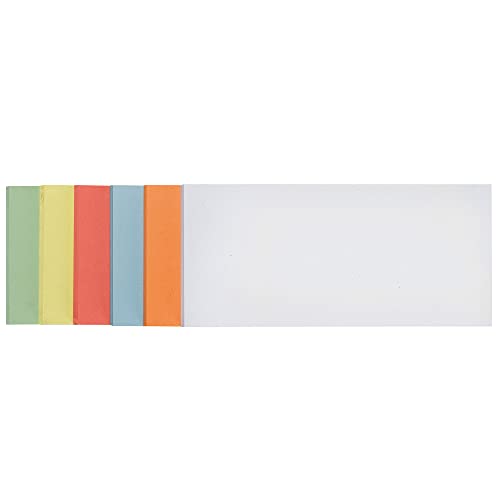 FRANKEN Moderationskarten Rechteck, 205 x 95 mm, sortiert, 250 Stück, farblich sortiert, UMZH 1020 99 von Franken