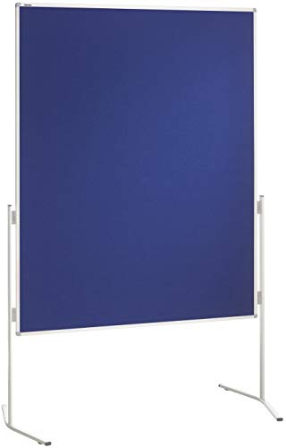 Franken ECO-UMTF 03 Moderationstafel, 120 x 150 cm, Filz blau von Franken