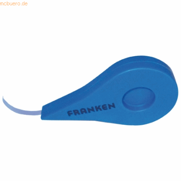 Franken Einteilungsband 8mm x 10m selbstklebend graublau Franken Einteilungsband 8mm x 10m selbstklebend graublau von Franken