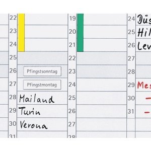Franken Feiertagsschilder magnetisch 50mmx13 cm 1mm weiß Franken Feiertagsschilder magnetisch 50mmx13 cm 1mm weiß von Franken