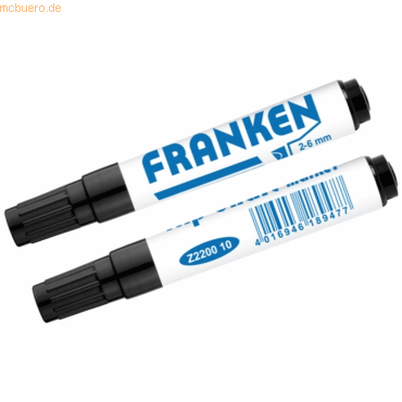 Franken Flipchartmarker nachfüllbar 2-6mm schwarz 1 Stück Franken Flipchartmarker nachfüllbar 2-6mm schwarz 1 Stück von Franken