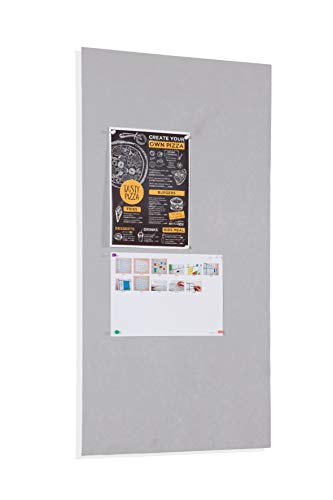 Franken GmbH ETP612 - Textiltafel Endlostafel, 50 x 75 cm, grau, 1 Stück von Franken