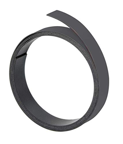 Franken GmbH M805-10 - Magnetband, 100 cm x 20 mm, Stärke: 1 mm schwarz von Franken