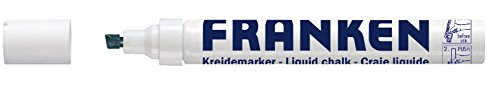 Franken GmbH ZKM 09 - Kreidemarker, 2-5 mm Strichstärke, weiß, 1 Stück von Franken