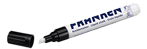 Franken GmbH ZKM 10 - Kreidemarker, 2-5 mm Strichstärke, schwarz, 1 Stück von Franken