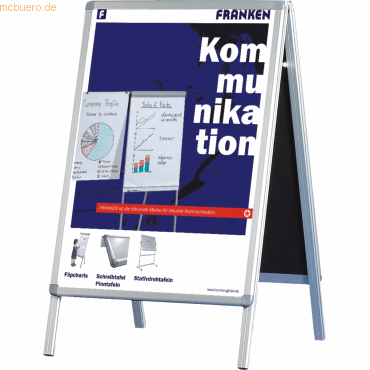 Franken Kundenstopper A1 Aluminium Klemmprofiltechnik 59,4x84,1cm Franken Kundenstopper A1 Aluminium Klemmprofiltechnik 59,4x84,1cm von Franken