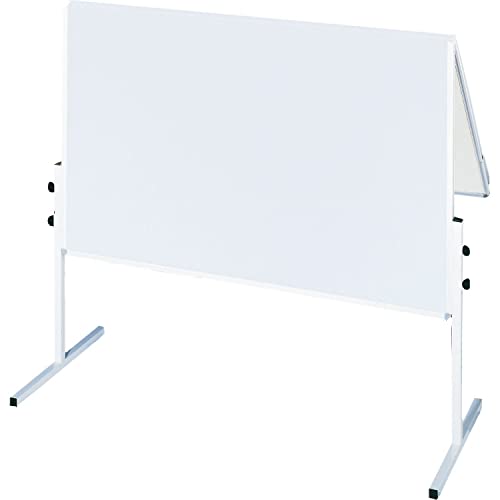 Franken MT2211 Moderationstafel X-tra mit lackierter magnethaftender Schreibtafeloberfläche, 120 x 150 cm, weiß von Franken