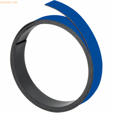 Franken Magnet-Markierungsband 10mmx100cm 1mm stark dunkelblau von Franken
