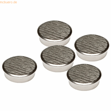 Franken Magnete rund 25mm VE=5 Stück chrom Franken Magnete rund 25mm VE=5 Stück chrom von Franken