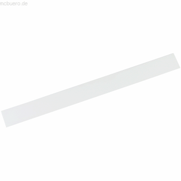 Franken Magnethaftleisten beschriftbar 5 cm x50 cm Weiß von Franken