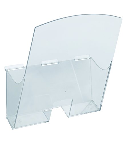 Franken PSFAA443 Prospekthalter PRO, 1, DIN A4 quer, 230 x 270 x 178 mm, transparent von Franken