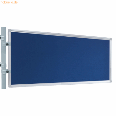 Franken Präsentations-Stellwand 60x120 cm blau/Filz Franken Präsentations-Stellwand 60x120 cm blau/Filz von Franken