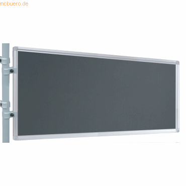 Franken Präsentations-Stellwand 60x120 cm grau/Filz Franken Präsentations-Stellwand 60x120 cm grau/Filz von Franken