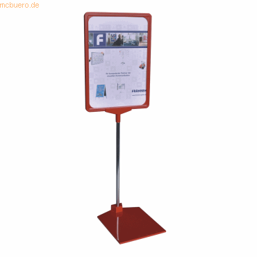 Franken Preisständer DIN A3 rot 32-62 cm Höhe Franken Preisständer DIN A3 rot 32-62 cm Höhe von Franken