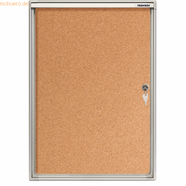Franken Schaukasten X-tra!Line 28x37x3,5cm silber mit Pinwand für Inne Franken Schaukasten X-tra!Line 28x37x3,5cm silber mit Pinwand für Inne von Franken
