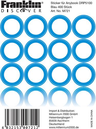 Franklin Sticker-Set M721 400St. Franklin Sticker-Set M721 400St. von Franklin