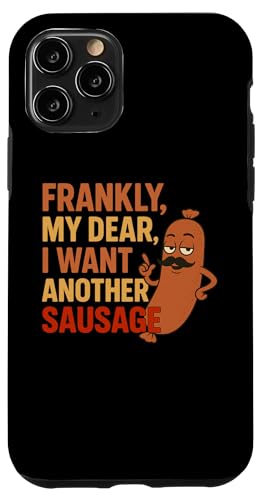Lustiges Grill-Wurst-Zitat für Cookout Grill Dad Onkel Freunde Hülle für iPhone 11 Pro von Frankly My Dear Funny Sausage Grill BBQ Humor